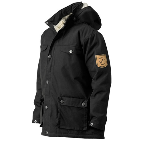 피엘라벤 키즈 그린란드 윈터 자켓 Boys greenland winter jacket (80593) - BLACK